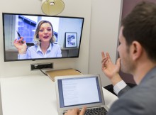 Skype Webcam Video Interview